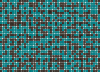 Abstract Geometric Pattern generative computational art illustration