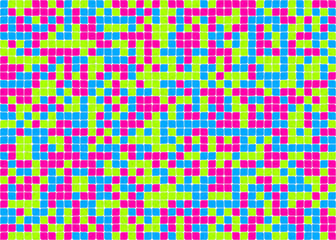 Abstract Geometric Pattern generative computational art illustration