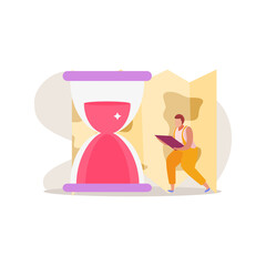 Sand Glass Quest Composition