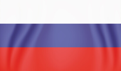 Russia grunge flag. Vector grunge illustration