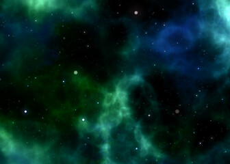 Obraz na płótnie Canvas Deep Space - Colorful Abstract image
