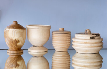 hobby materials such as candy bowl, Spice Bowl, snack bowl, bowl made by craftsmanship and craftsmanship made by wood lathe machine