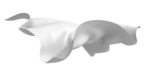 Abstract white fabric texture background