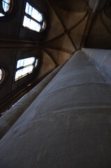 Interior view of the Elisabeth church in Marburg