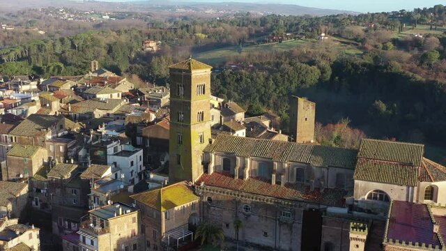 the old town of Sutri, Viterbo
Aerial view of the characteristic village