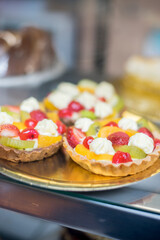 cake with fruits