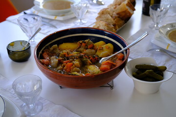 A typical french dish named 