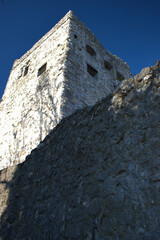 Historic ruin Blatten in Oberriet in Switzerland 11.1.2021