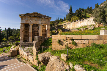 Athenian Treasury at Delphi