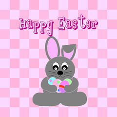 easter bunny card