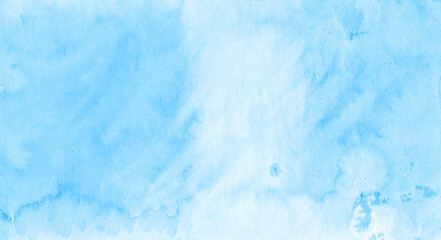 Obraz premium blue watercolor background