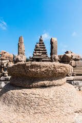 Seashore temple in Mahabalipuram