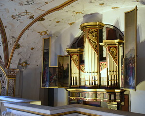 Renaissance-Orgel in der Schlosskirche von Schloss Wilhelmsburg
