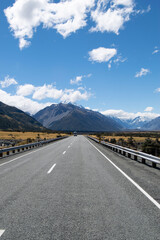 Fototapeta premium road to the mountains