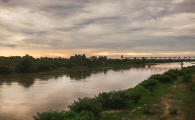 sunset in Tumbes