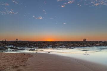 Early Morning Seascape at the Beach
