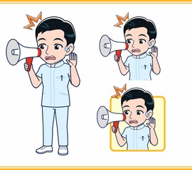 看護師の男性スタッフ