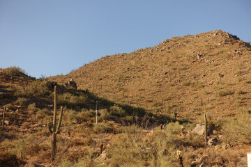This is one of many scenic views from the Overlook Trail at Adero Canyon Trailhead in Fountain Hills, Arizona.