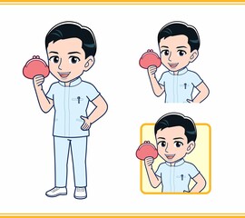 看護師の男性スタッフ