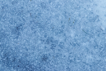 Fototapeta na wymiar Texture of the ice surface. Winter background