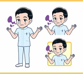 看護師の男性スタッフ