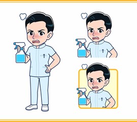 看護師の男性スタッフ