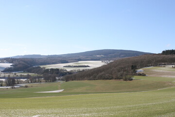 Blick auf den Idarkopf. Hunsr&uuml;ck.