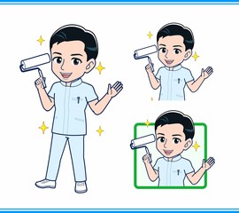 看護師の男性スタッフ