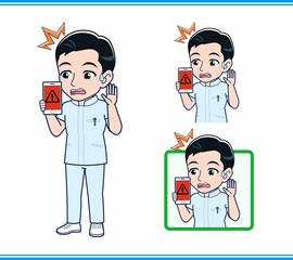 看護師の男性スタッフ