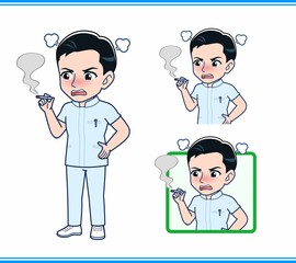 看護師の男性スタッフ