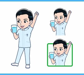 看護師の男性スタッフ