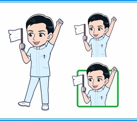 看護師の男性スタッフ