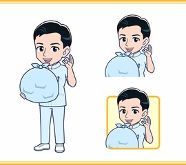 看護師の男性スタッフ