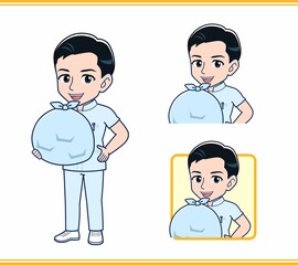 看護師の男性スタッフ