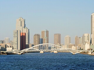 Fototapeta premium 東京の高層マンション