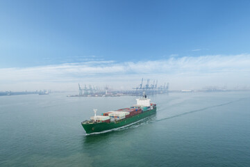 tianjin port landscape