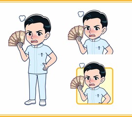 看護師の男性スタッフ