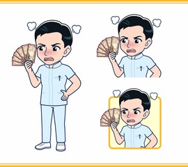 看護師の男性スタッフ