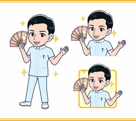 看護師の男性スタッフ