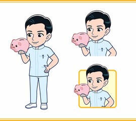 看護師の男性スタッフ