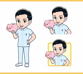 看護師の男性スタッフ