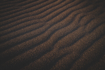 中田島砂丘に作られた風紋