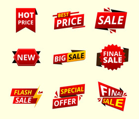 tag sale collection.