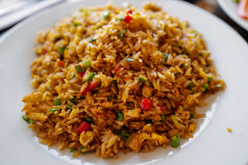 Fried rice with chicken