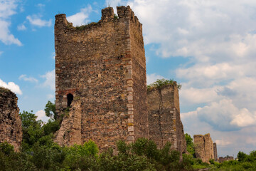 Fototapeta na wymiar Smederevo Fortress, Serbia