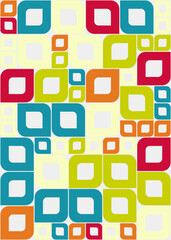 Obraz premium Abstract Geometric Pattern generative computational art illustration