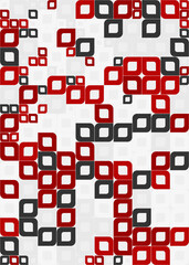 Abstract Geometric Pattern generative computational art illustration