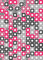 Abstract Geometric Pattern generative computational art illustration