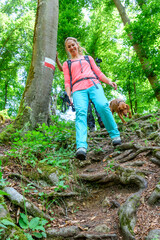 Erlebniswanderung mit Hund im Naturpark Altm&uuml;hltal auf dem J&auml;gersteig nahe Dollnstein