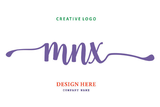 MNX lettering logo is simple, easy to understand and authoritative